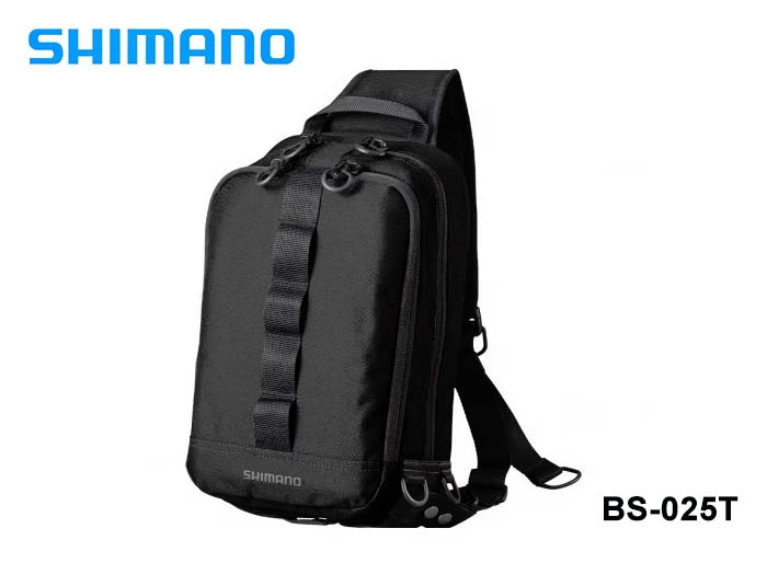 PLAT/shimano sling shoulder bag m black/shimano-Fishing
