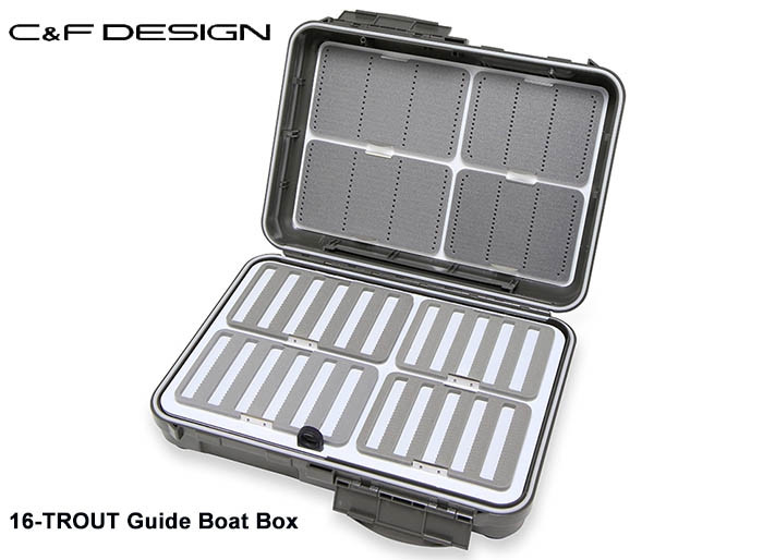 PLAT/c f design 16 trout guide boat box cf 5016/c f design fly