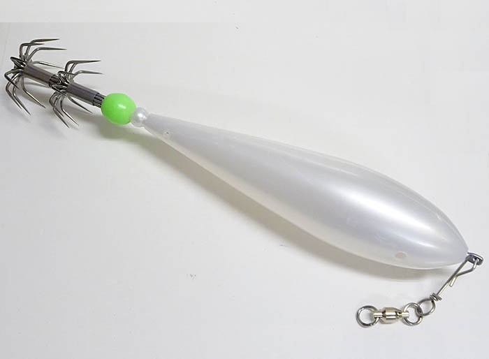 PLAT/diamondback squid jig pearl slim soft body barbless hook/diamond squid  rhomboid squid-Fishing Tackle Store-en