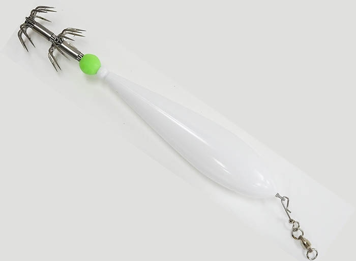 PLAT/diamondback squid jig lure 220mm body white hard body type