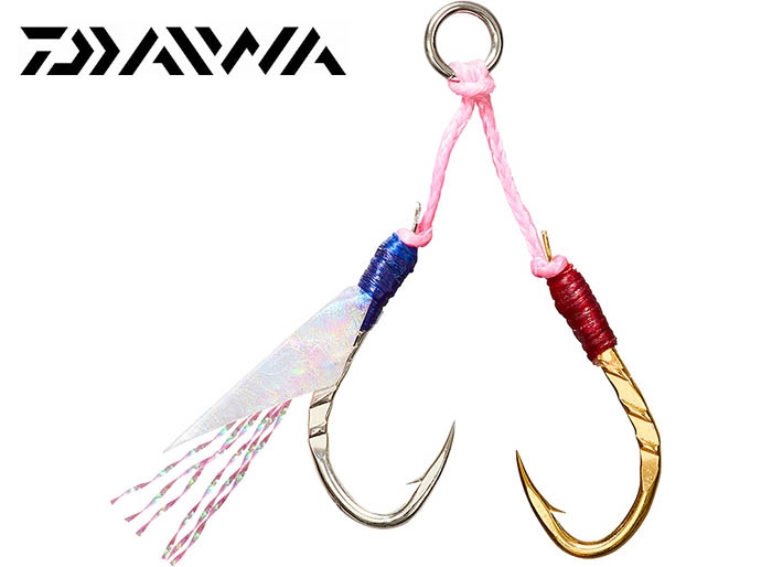 PLAT/daiwa super light jigging assist hook front double asymmetry  l/daiwa-Fishing Tackle Store-en