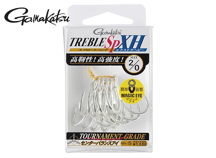 PLAT/gamakatsu treble sp extra heavy 1 0/hook-Fishing Tackle Store-en