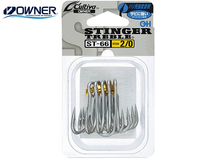 PLAT/owner stinger treble st 66 2 0-Fishing Tackle Store-en