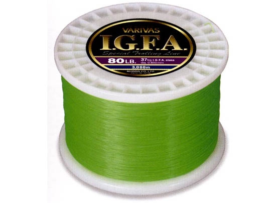 PLAT/varivas igfa special trolling line 50lb 1000m/varivas-Fishing