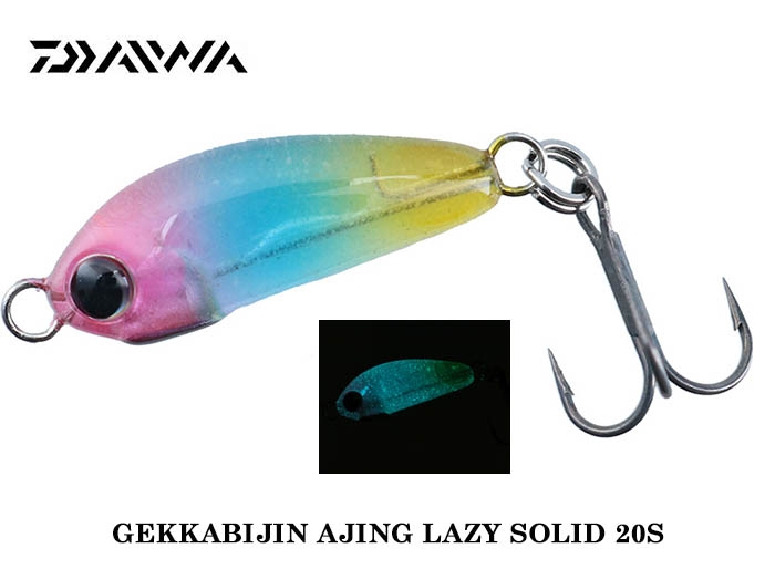 PLAT/daiwa gekkabijin ajing lazy solid 20s candy dot glow/lure