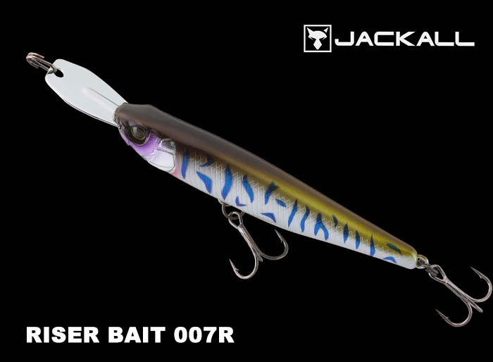 PLAT/jackall riser bait 007r silver tiger/jackall-Anglers Shop