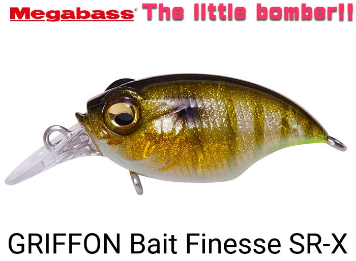 PLAT/megabass the little bomber griffon bait finesse sr x glx