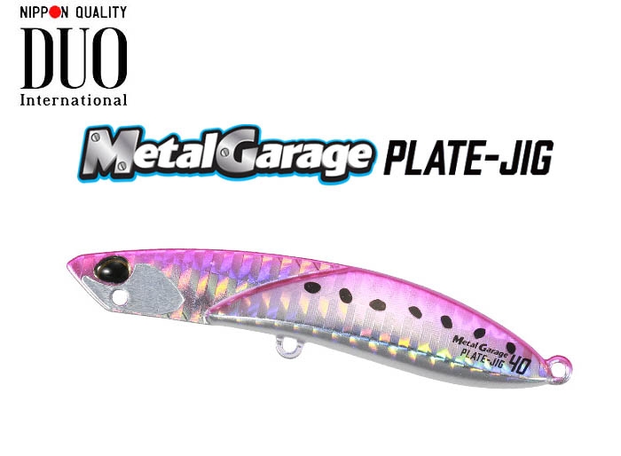 Leurre Duo Metal Garage Plate Jig 15g - Leurres métalliques - Mer - Pêche