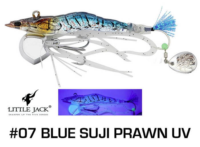 LITTLE JACK Saltwater Fishing Rubber Jigging Lure EBINEM 60g