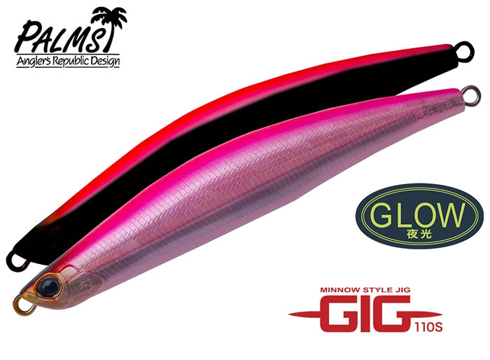 PLAT/palms cherry salmon special gig 110s glow pink pearl-Fishing