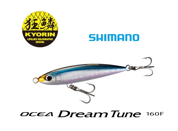 PLAT/shimano ocea dream tune 160f 001 k anchovies/lure-Fishing