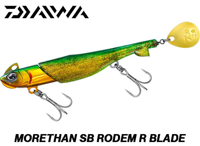 DAIWA morthan SB RODEM R BLADE 14g-(2.5inch) Green Goldimage