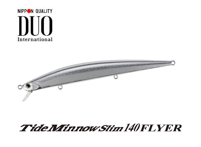 PLAT/duo tide minnow slim 140 flyer uv silver bait mcc0522