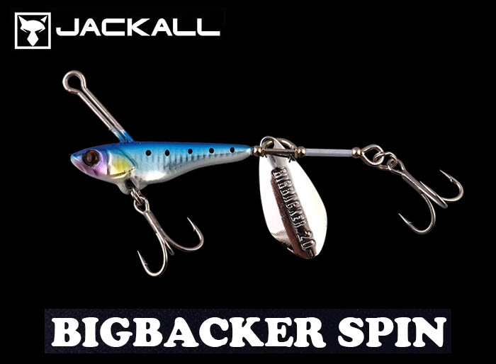 PLAT/clearance sale jackall bigbacker spin 20g sardines sh/lure