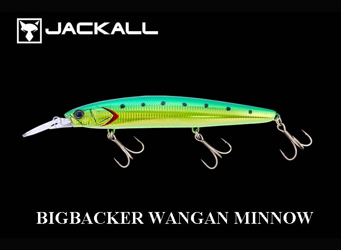 Jackall Big Backer Wangan Minnow 128S-LB Pink Back Sardine