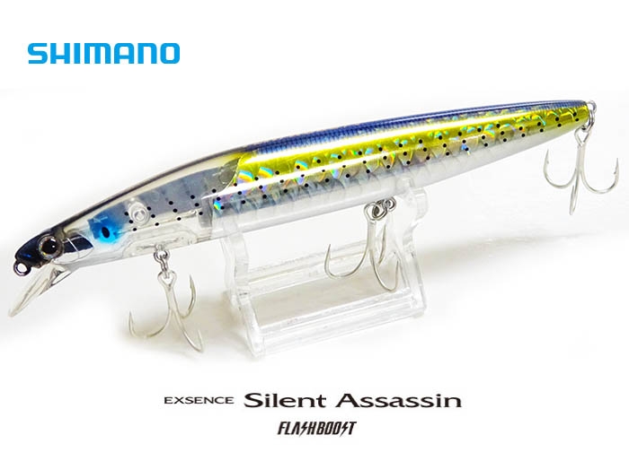 PLAT/shimano exsence silent assassin 140f flash boost 002/shimano