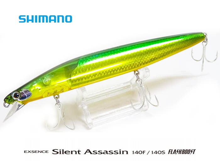 PLAT/shimano exsence silent assassin 140s flash boost 008/lure-Fishing  Tackle Store-en