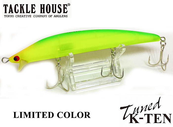 PLAT/tackle house tuned k ten tkf 130 force limited color mat clear  chart-Fishing Tackle Store-en