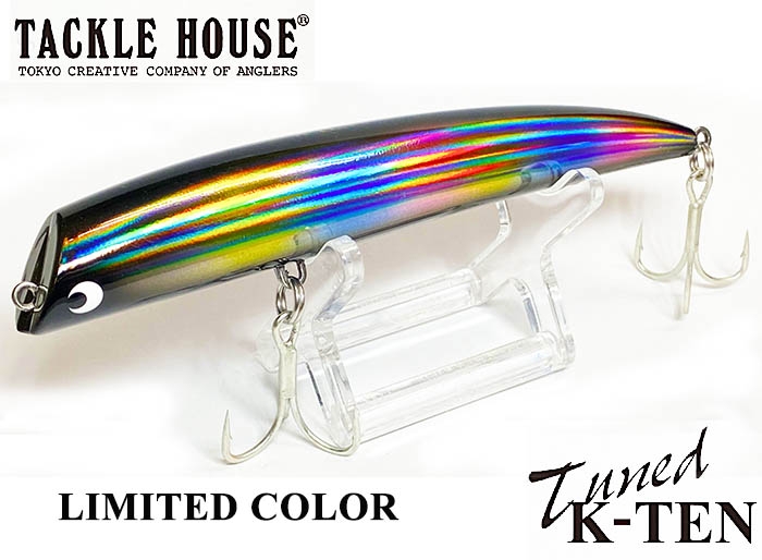 PLAT/tackle house tuned k ten tklm120 limited color black rainbow