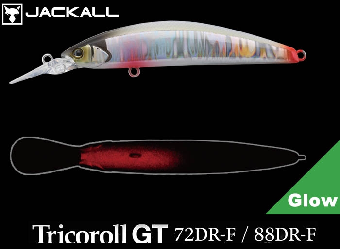 PLAT/jackall tricoroll gt 88dr f etchuy fusui white back-Anglers