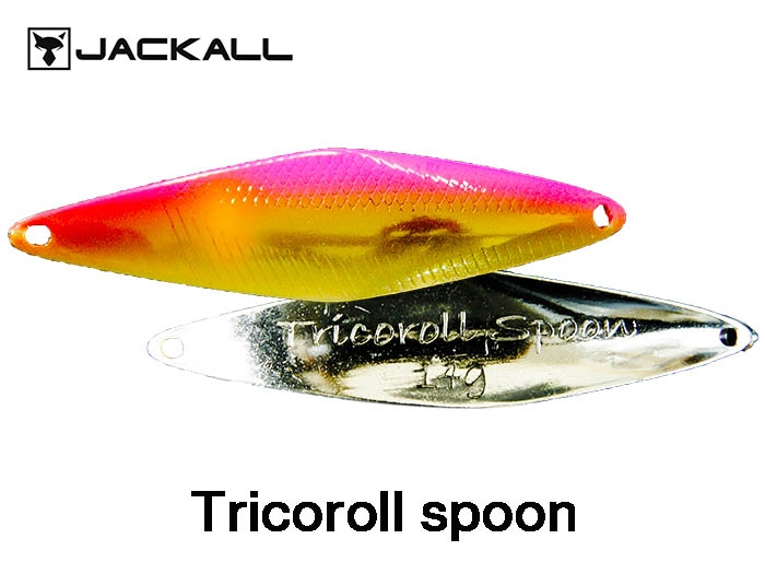 JACKALL Tricoroll Spoon 19g Pink Ayuimage