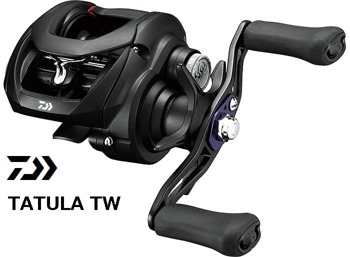 PLAT/daiwa tatula tw 100xhl handle lock plate purple/reel