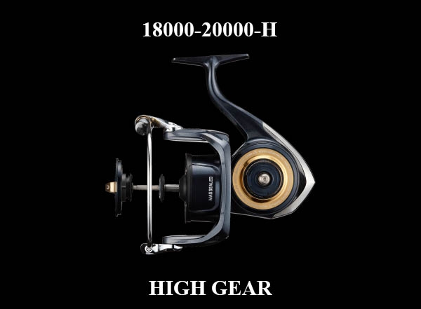 PLAT/ 1 body saltiga 18000 20000 high gear gear ratio 5 8/daiwa