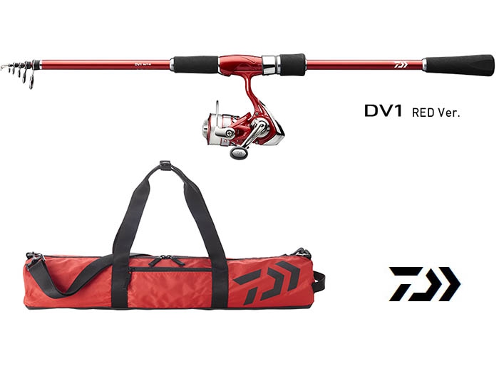 PLAT/daiwa dv1 red ver 252881 free shipping/rod-Fishing Tackle