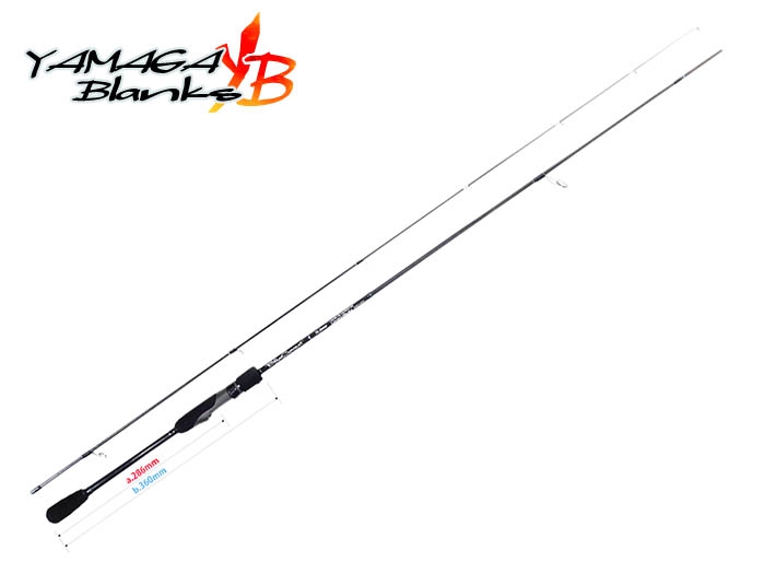 PLAT/yamaga blanks bluecurrent 76 stream free shipping/rod