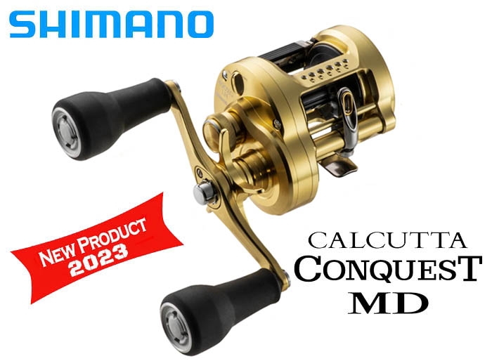 PLAT/shimano calcutta conquest md 400xglh right-Aparejo de