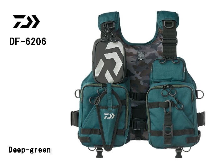 Plat Daiwa Df 66 Float Game Vest Deep Green Wear Aparejo De Pesca Canas Pesca Currican Es