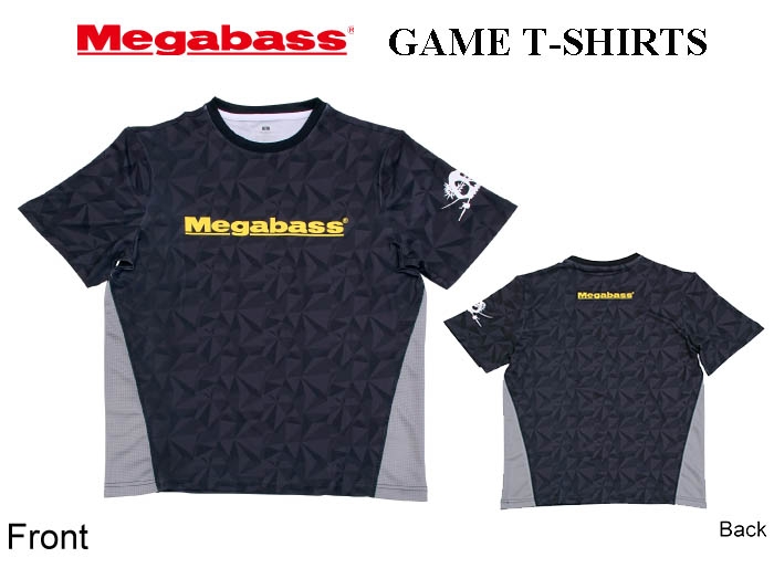 20%OFF MEGABASS GAME T-SHIRTS Black XXLimage