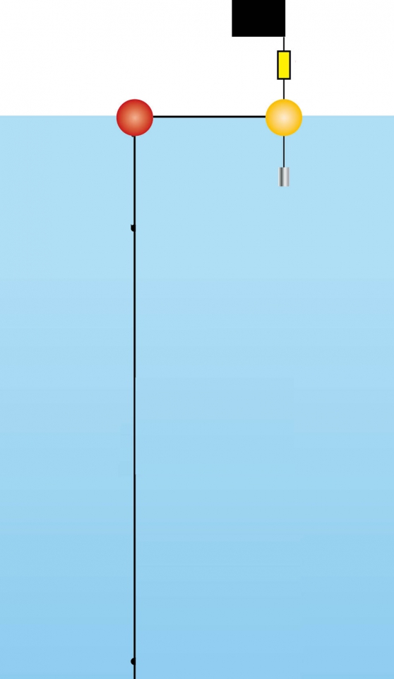 Diamondback Squid Jig(lure) 220mm(body)White hard body/Type barb hook_Image5