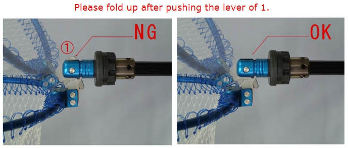 SIYOUEI Landing Frame ino Lock Type L Size/Red_Image4