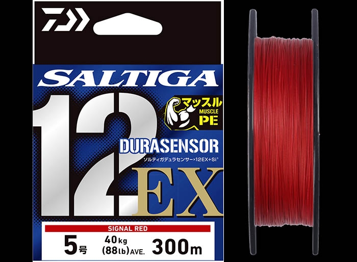 PLAT/daiwa 2024 uvf saltiga dura sensor x 12ex si3 68lb 4 300m 20