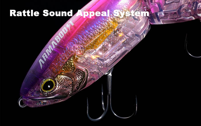 PLAT/shimano bantam arma joint 190f fb zr 819w pink head 002/lure