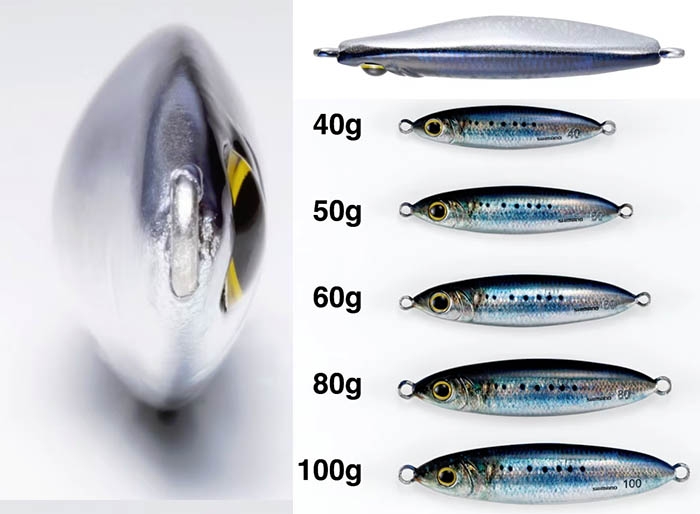 PLAT/shimano 2023 ocea flat light 80g 006/lure-Fishing