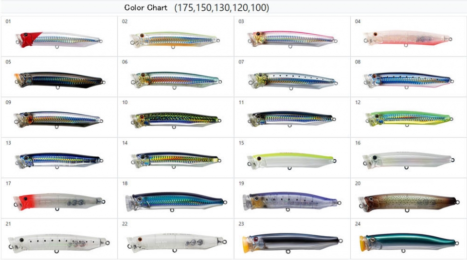 Tackle House FEED POPPER 175 No.22 Clear (Available by request)_Image1