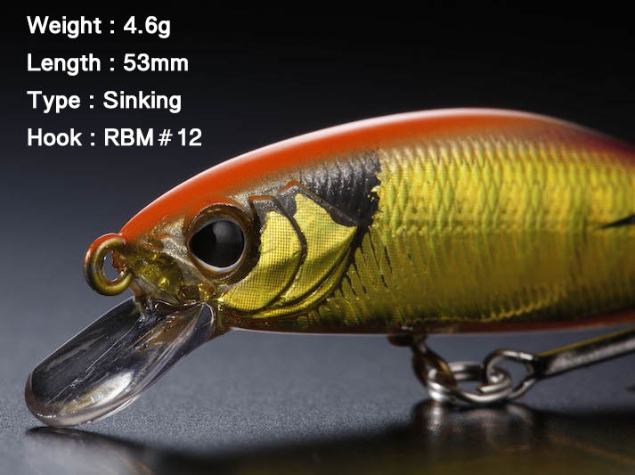 JACKALL Tricoroll Ryushin 53HW Parallel Chart_Image1