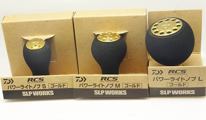 PLAT/daiwa slp works rcs power light m knob s size gold/rod-Fishing Tackle  Store-en