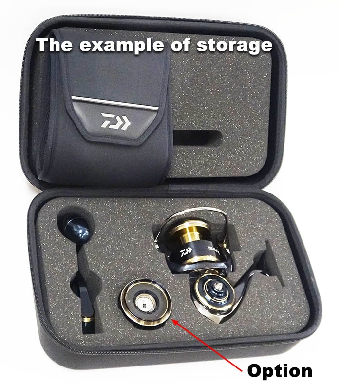 PLAT/daiwa saltiga 14000 xh with a semi hard case free shipping-Fishing  Tackle Store-en