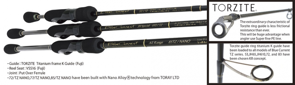 PLAT/yamaga blanks bluecurrent 85 tz nano all range shipping