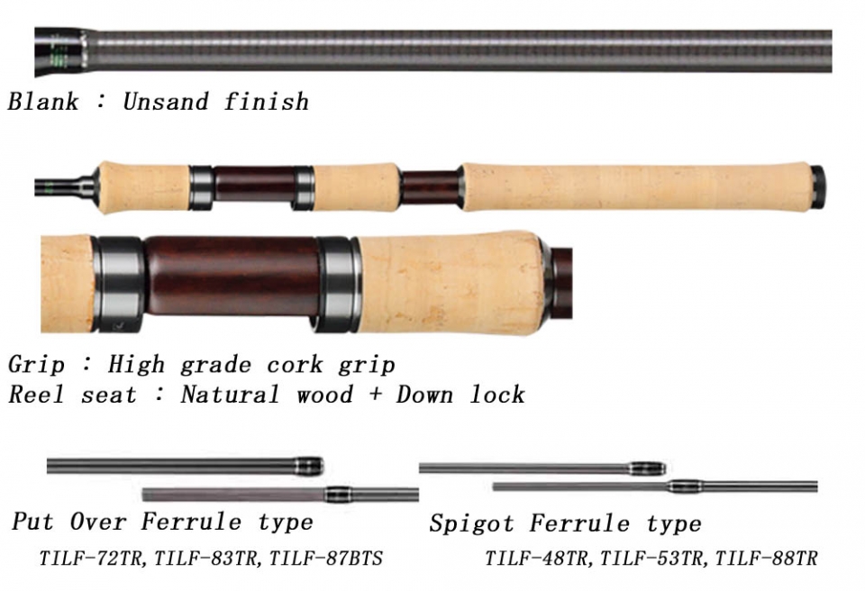PLAT/smith troutin spin il flusso tilf 87bts-Fishing Tackle