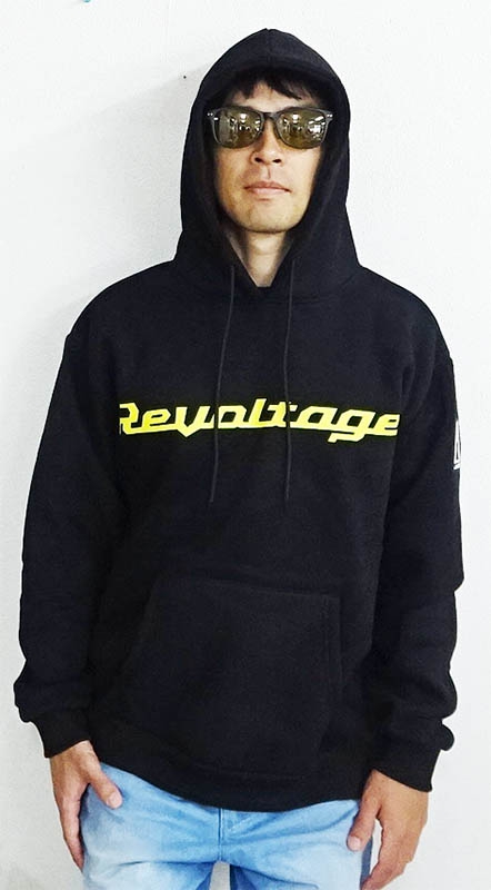JACKALL REVOLTAGE PULLOVER HOODIE BLACK/LL_Image6