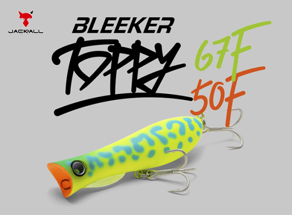 2025 JACKALL BLEEKER TOPPY 50F New Arrived !