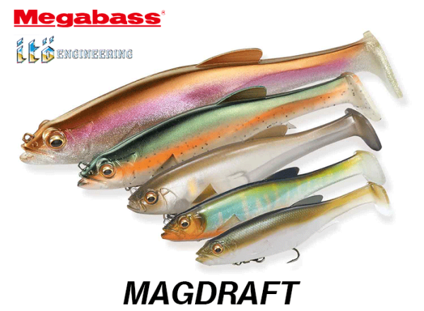 MEGABASS MAGDRAFT 5inch, 6inch Arrived !