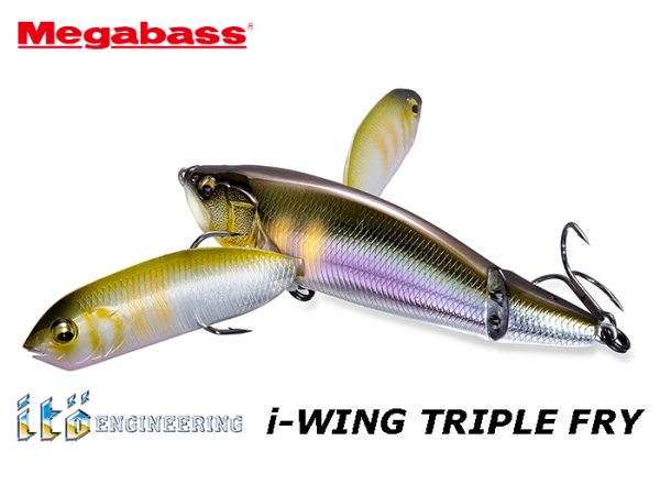 MEGABASS i-WING TRIPLE FRY Restock