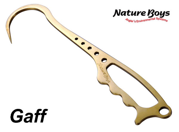 NatureBoys Hand Gaff Gold, Silver