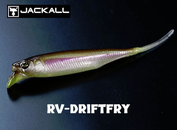 JACKALL DRIFTFRY mellow 5.2inch 4.0inch Restock !