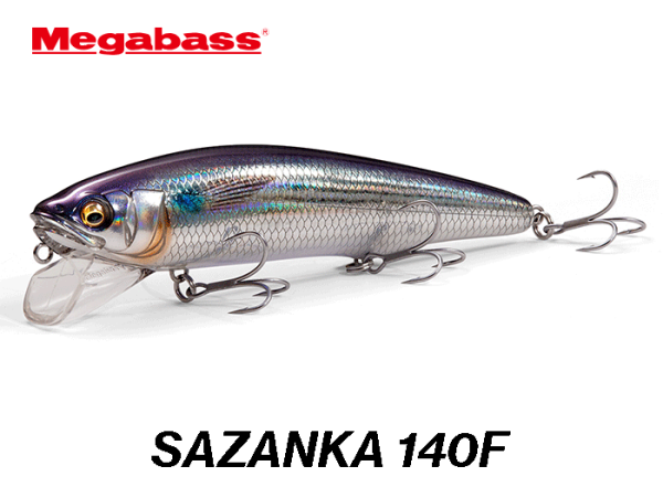 MEGABASS SAZANKA 140F Restock !